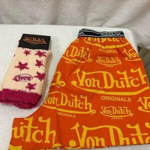 Von Dutch Bundle- Shorts and Socks-Women’s Size Small
